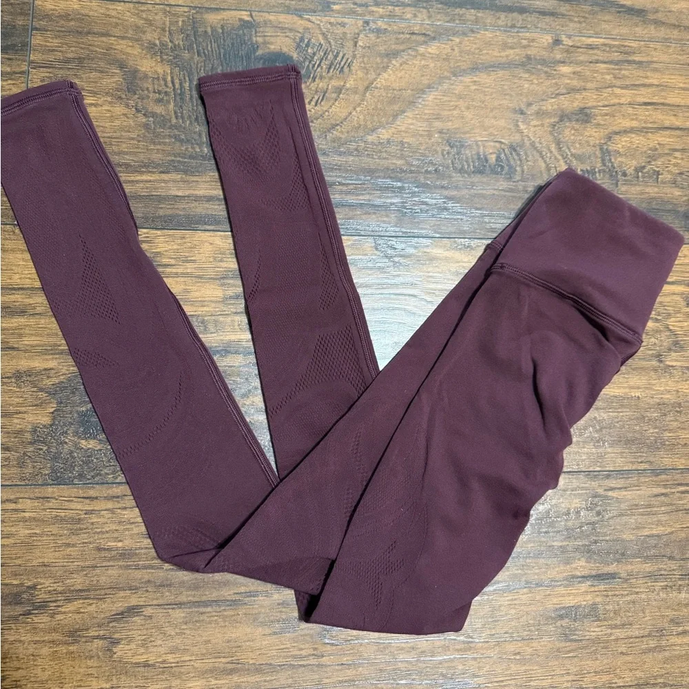 Lululemon Athletica Deep Wine Leggings